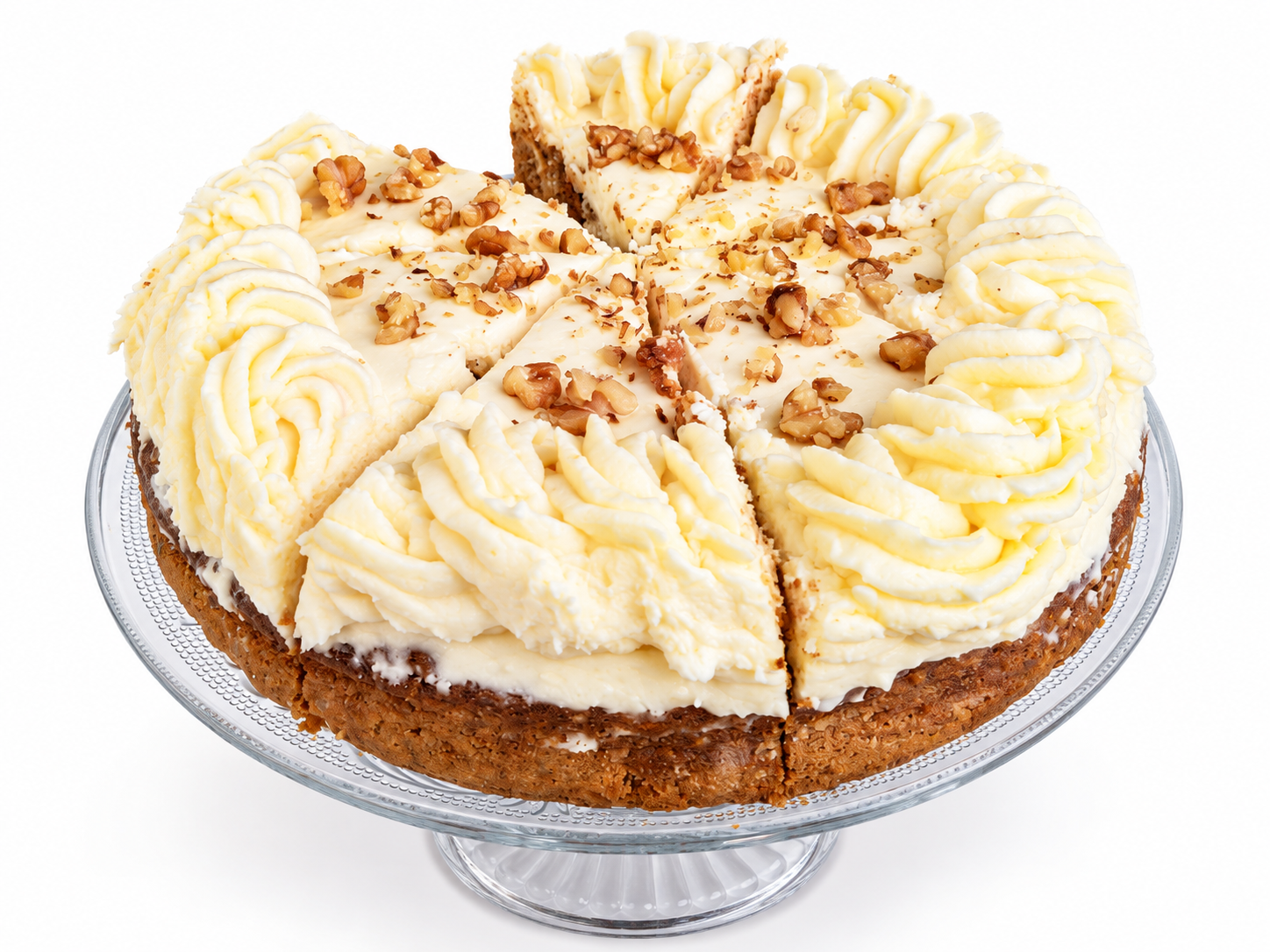 Carrot cake met creamcheese-topping